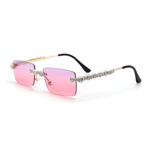 NEW! 💕Sparkling Stones Sunglasses - Picture 5 of 8